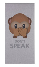 Akustikbillede Art-Acoustic speak 60 x 120 cm - lys grå